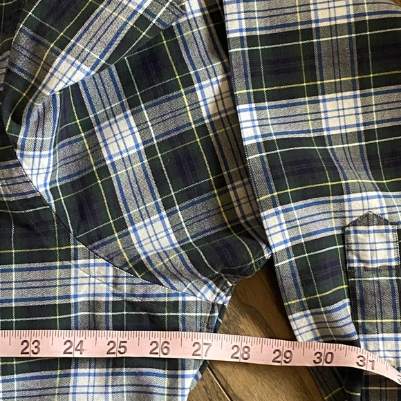 Ralph Lauren Plaid Button Down Shirt XL - Picture 10 of 12